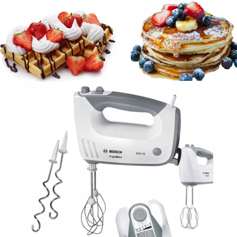 Bosch MFQ36400 450 W ručný mixér biely